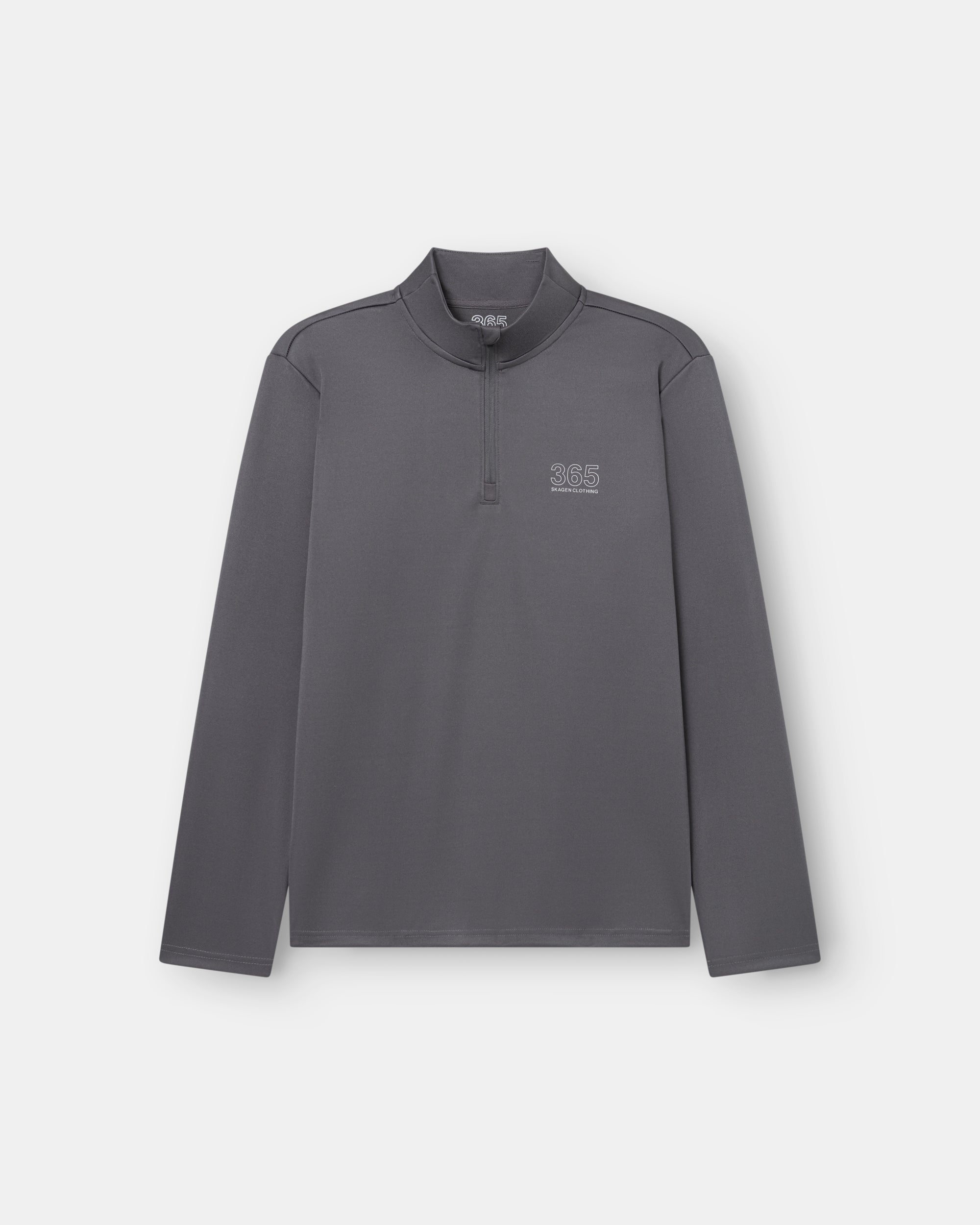 365 Half Zip Grey